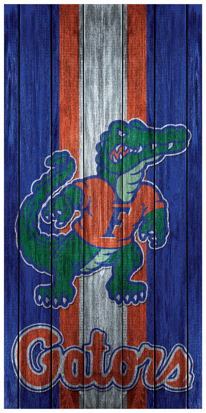 2 x Florida Gators Football Cornhole Board Bag Toss Vinyl Wrap Set- Universal Fit Oracal 3M