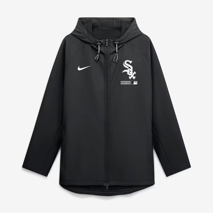 2026 White Sox Black Authentic Collection Raglan Jacket