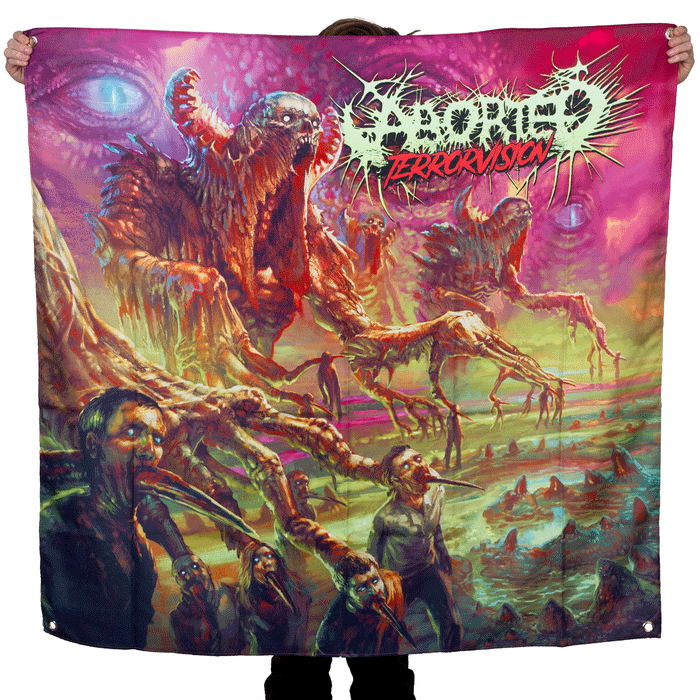 ABORTED (Terrorvision) Banner/Flag 4' X 4'