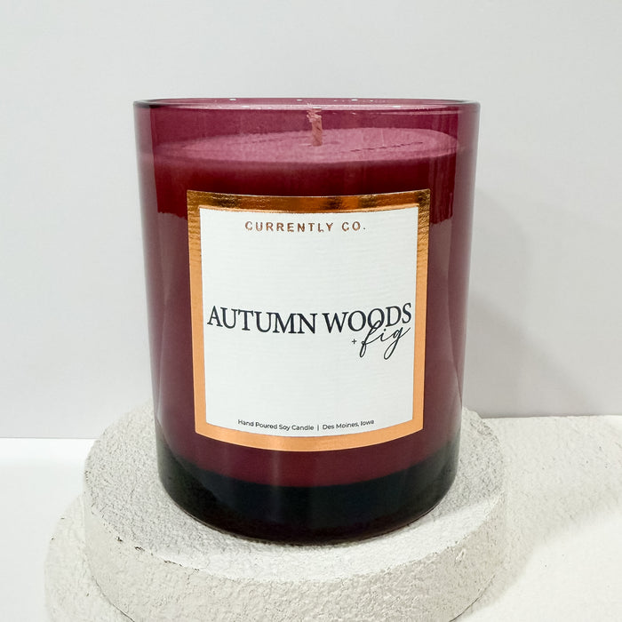 Autumn Woods and Fig Candle