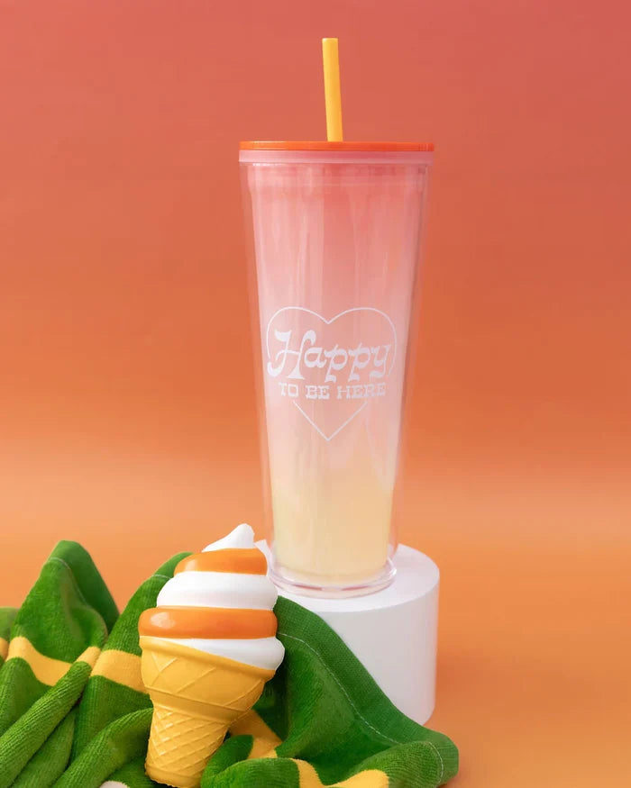 Bando Color Changing Tumbler-Happy to Be Here