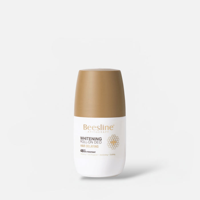 Beesline Natural Whitening Roll-On Deodorant Hair Delaying 50ml مزيل عرق بيسلاين الطبيعي للتبييض، رول أون، لتأخير نمو الشعر
