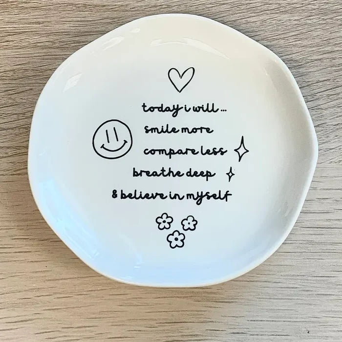 Believe in Myself Trinket Tray