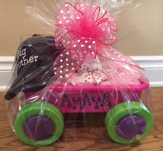 Bundle in Pink Wagon