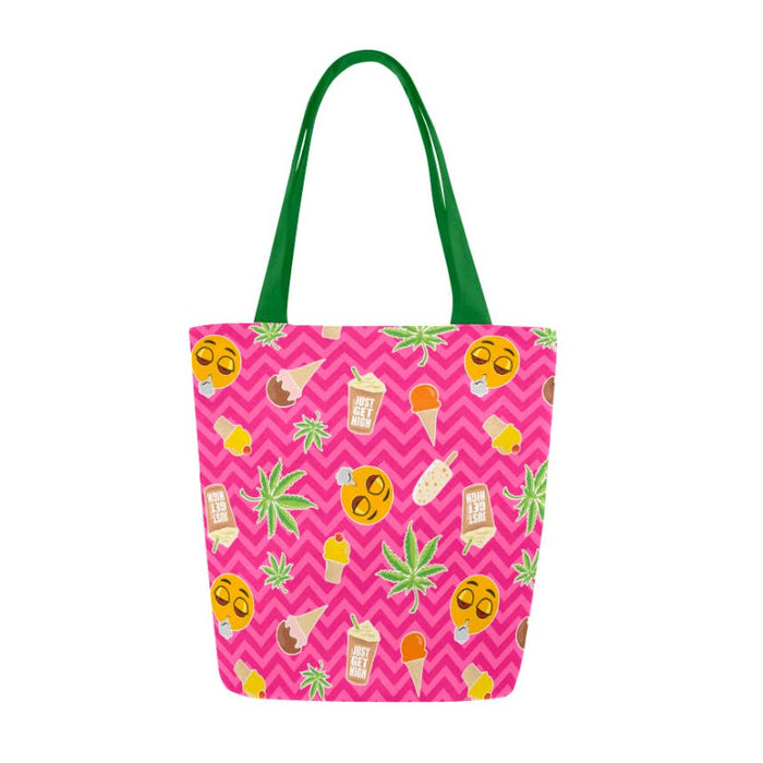 Canvas Tote: Zig Zag Summer