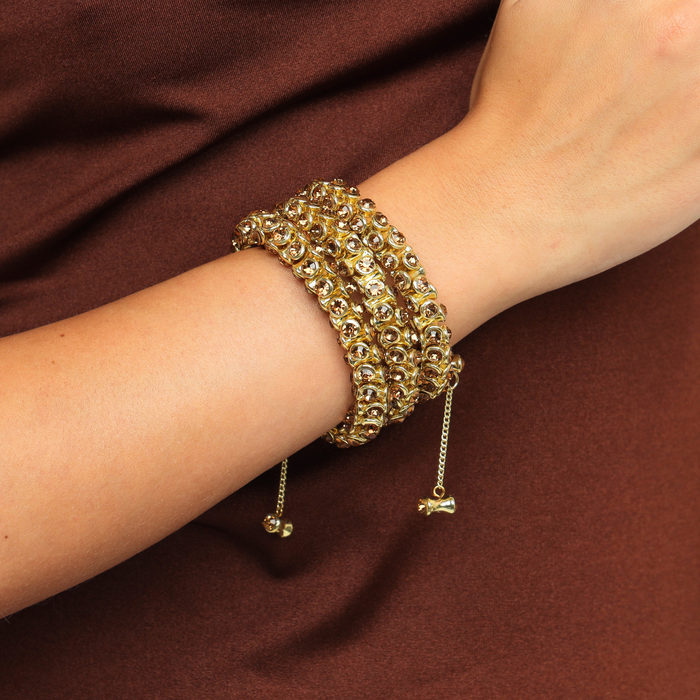 a person wearing a bracelet
