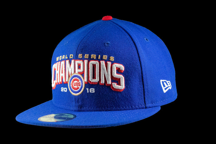 Chicago Cubs 2016 World Series Champions 59Fifty Team Color Locker Room Cap by N-5