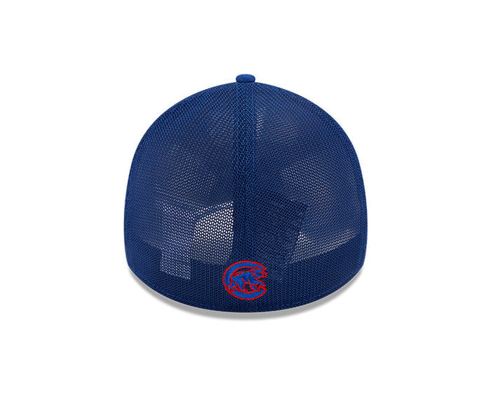 Chicago Cubs Pop Visor Stretch Trucker 39Thirty cap by New Era-5