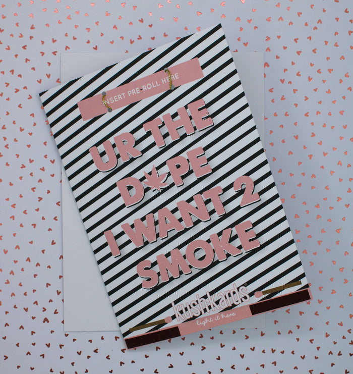 Dope Smoke Greeting Card