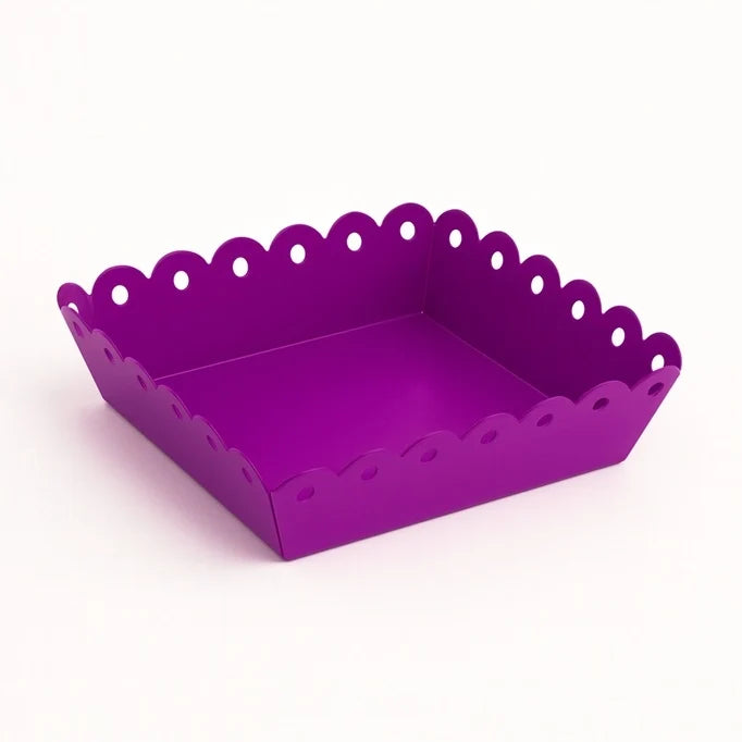 Enamelware Metal Tray