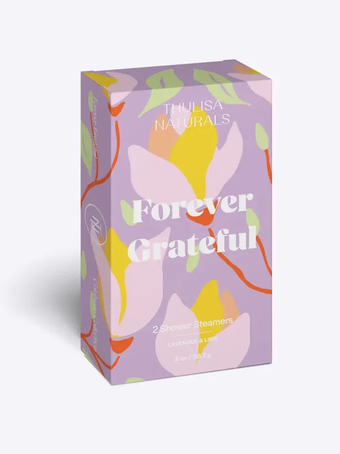 Forever Grateful Lavender Lime Shower Steamers