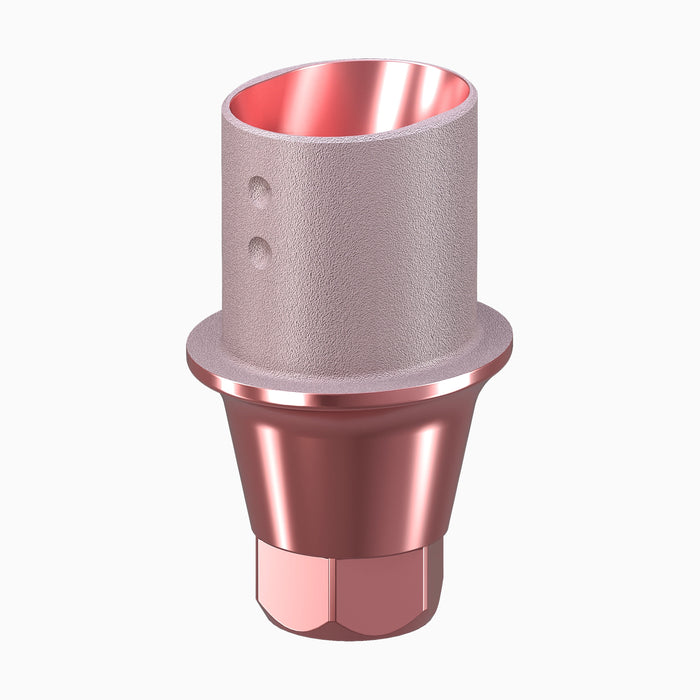 GENESIS ACTIVE™ Conical ELLIPTIBase® Abutment, Engaging , C1.0 mm, Hex Flat