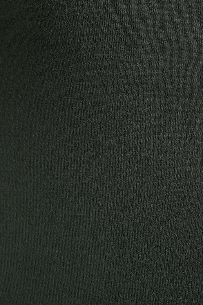 close up of dark fabric