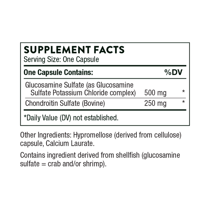 Glucosamine & Chondroitin Thorne Research
