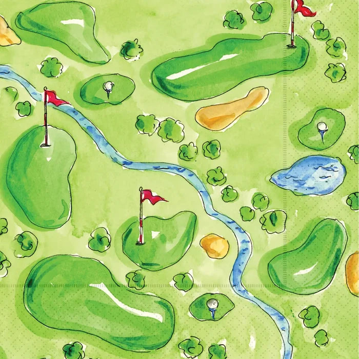 Golf Cocktail Napkkins