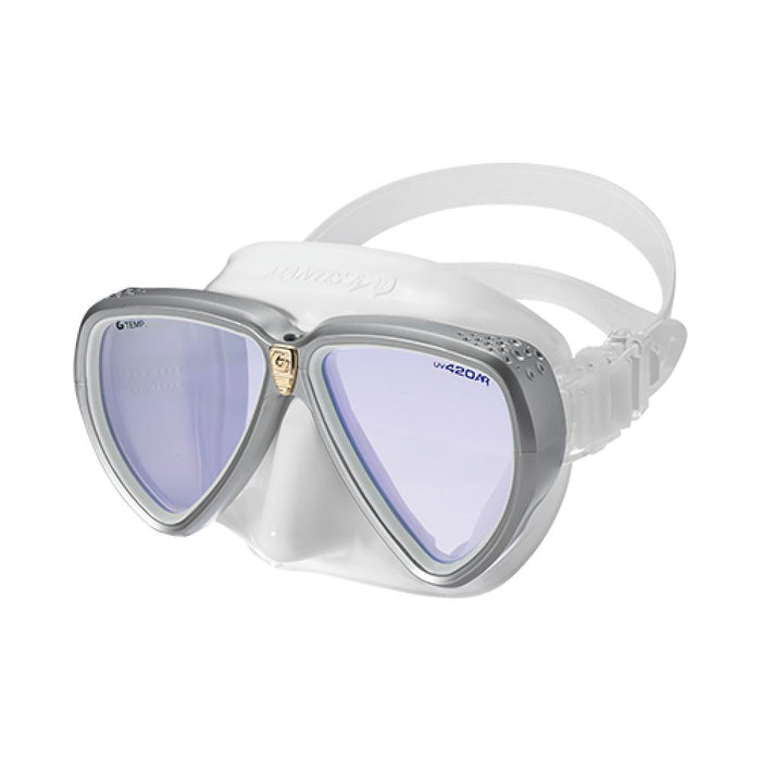 White Silicone Meta Samba Silver