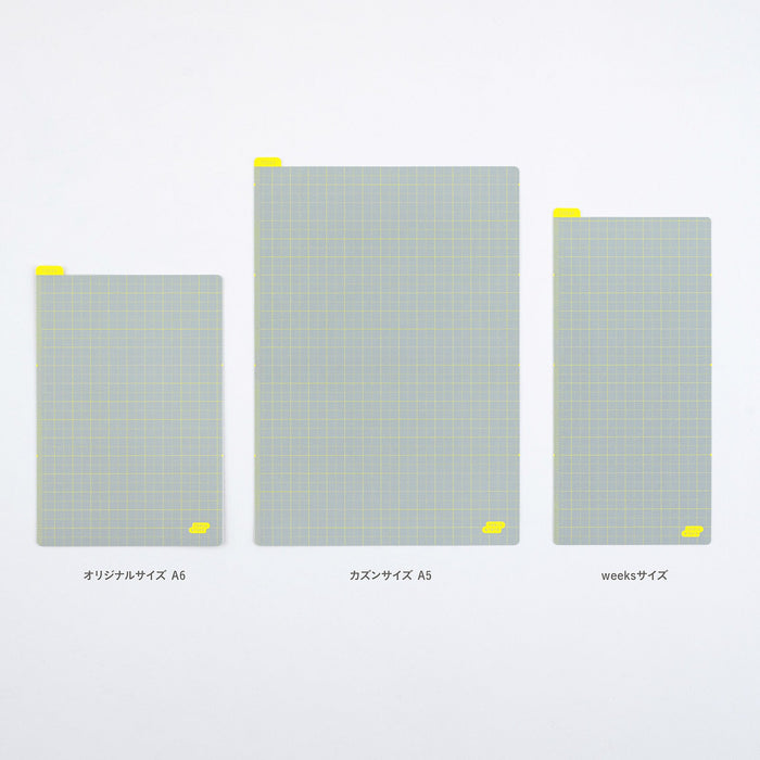 Three pencil boards in various sizes on white background