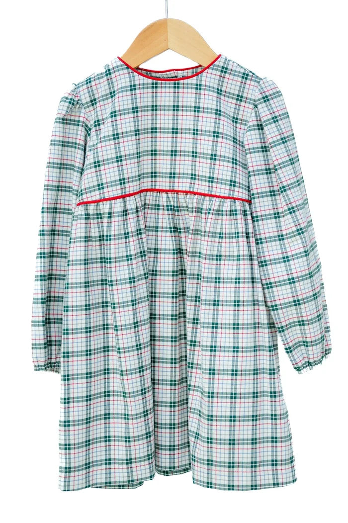 Holiday Plaid Annie Dress