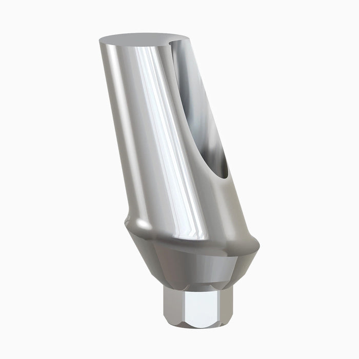 Internal Hex Esthetic Abutment, SP, 15° Angled, Anatomic, Ø4.5 x C1.0 mm