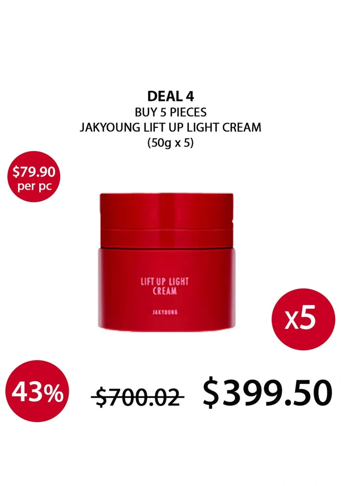 (BUY 5) JAKYOUNG LIFT UP LIGHT CREAM