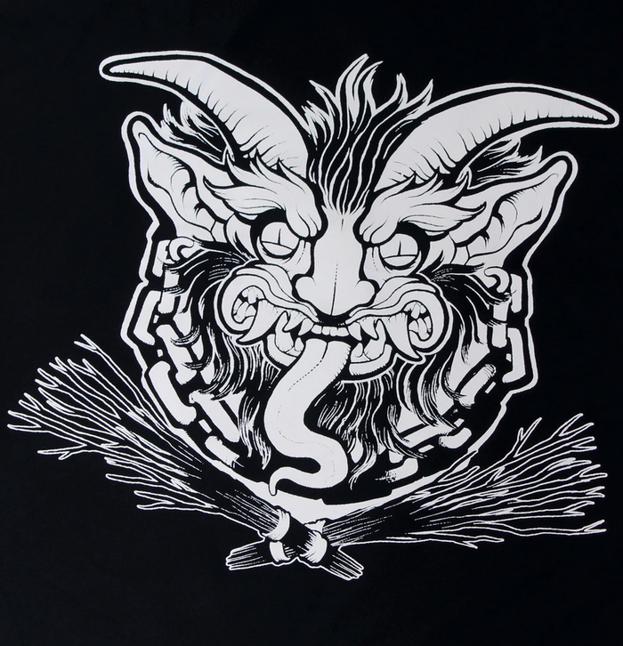 KRAMPUS BANDANA -WHITE-