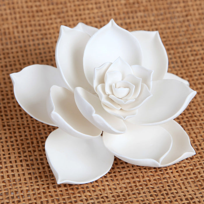 Gumpaste Succulent Sugarflower cake topper perfect for cake decorating fondant cakes & wedding cakes. | CaljavaOnline.com
