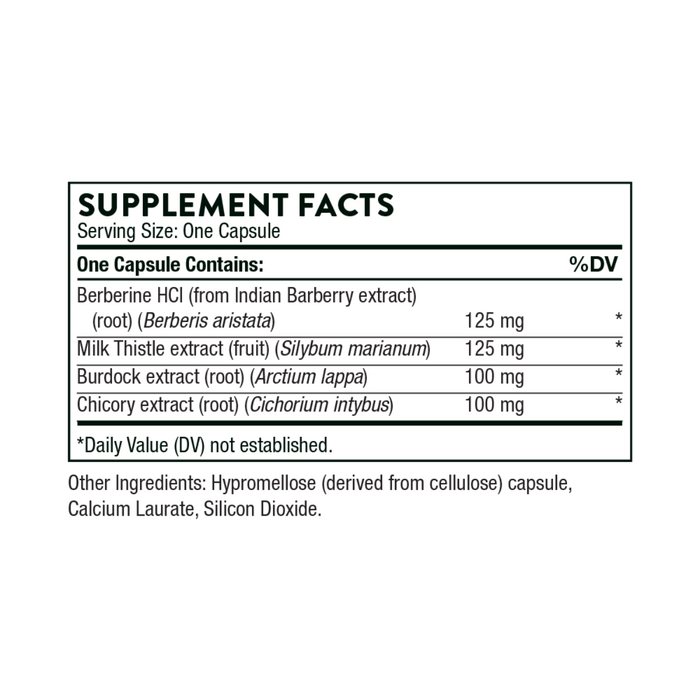 Liver Cleanse by Thorne ingredients