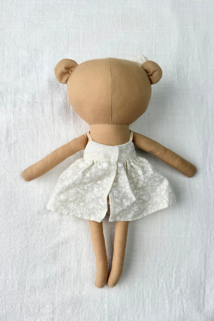Mabel the Bear - Neutral Sundress