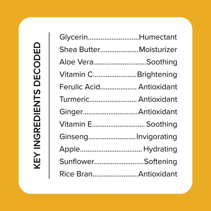 Medix 5.5 Vitamin C + Turmeric Brighen + Firm Body Cream 444ml كريم الجسم ميديكس 5.5 بفيتامين C والكركم لتفتيح وشد البشرة - Princess Cosmetics Qatar