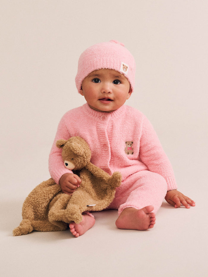 My First Hux 4pc Boucle Set - Apricot