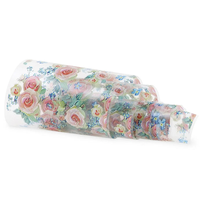 NF-042 Roses - Transfer Foil Strip Naio Nails