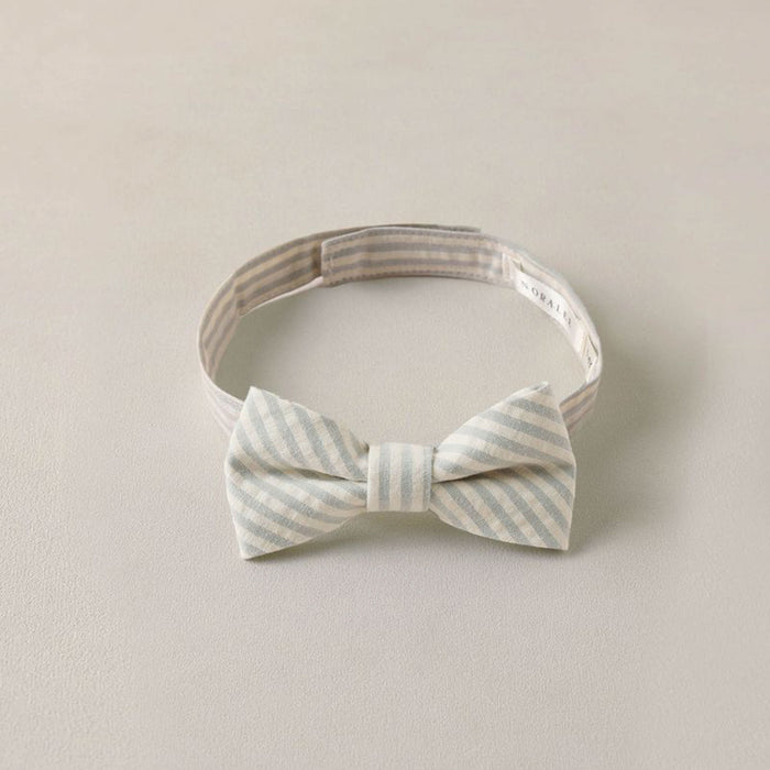 Noralee Bow Tie - Sky Stripe Seersucker