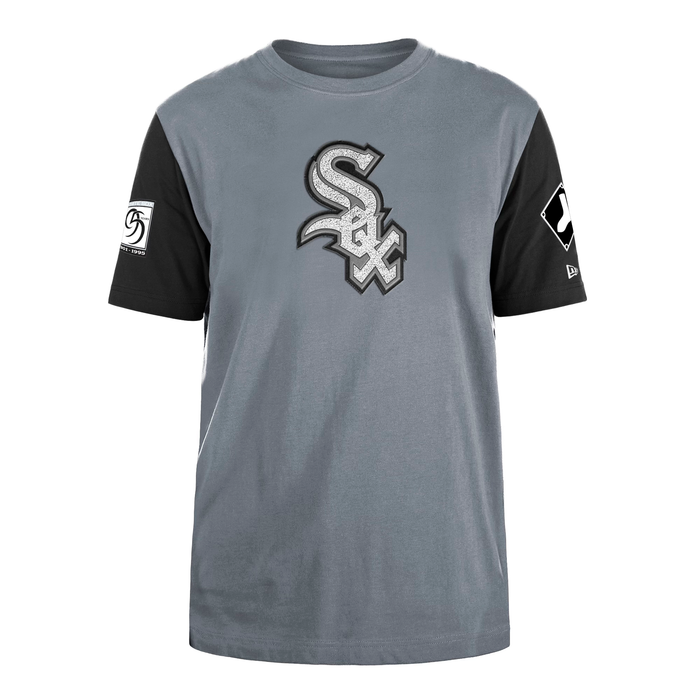 Premium Exclusives White Sox 2 -Tone Black and Grey Tee-2