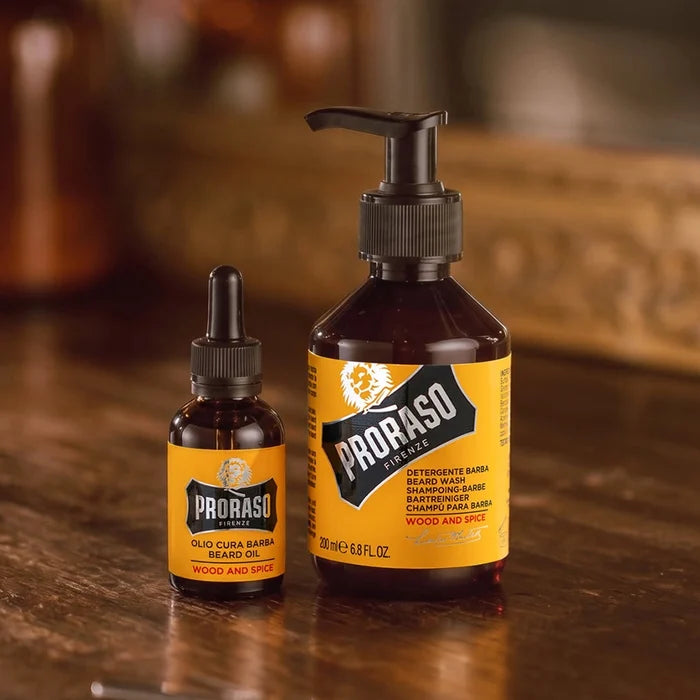 Proraso Wood & Spice Beard Wash
Beard Oil