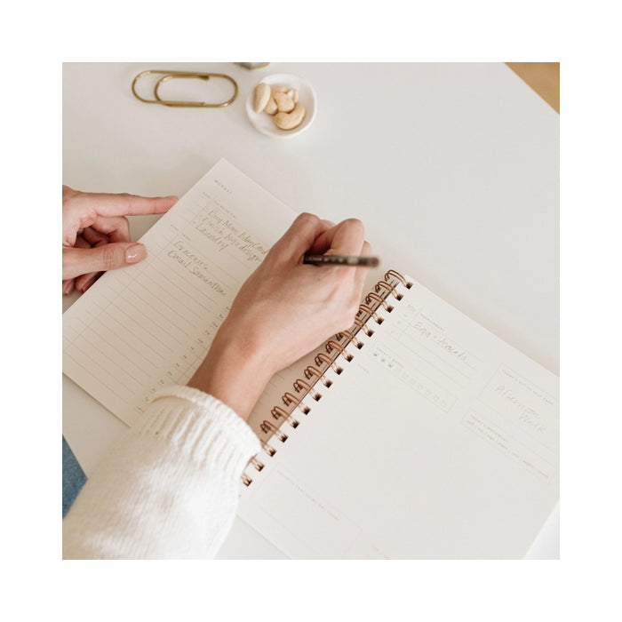 Quarterly Overview Planner - Mustard