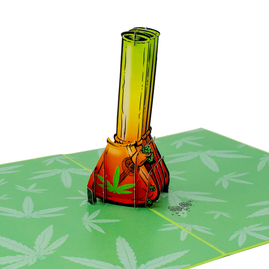 Rasta Bong 3D Drug Card