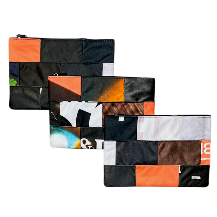 ROCK HALL HARMONY PATCHWORK POUCH BY RAREFORM