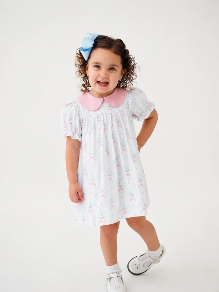 Rose Cameo Collins Dress