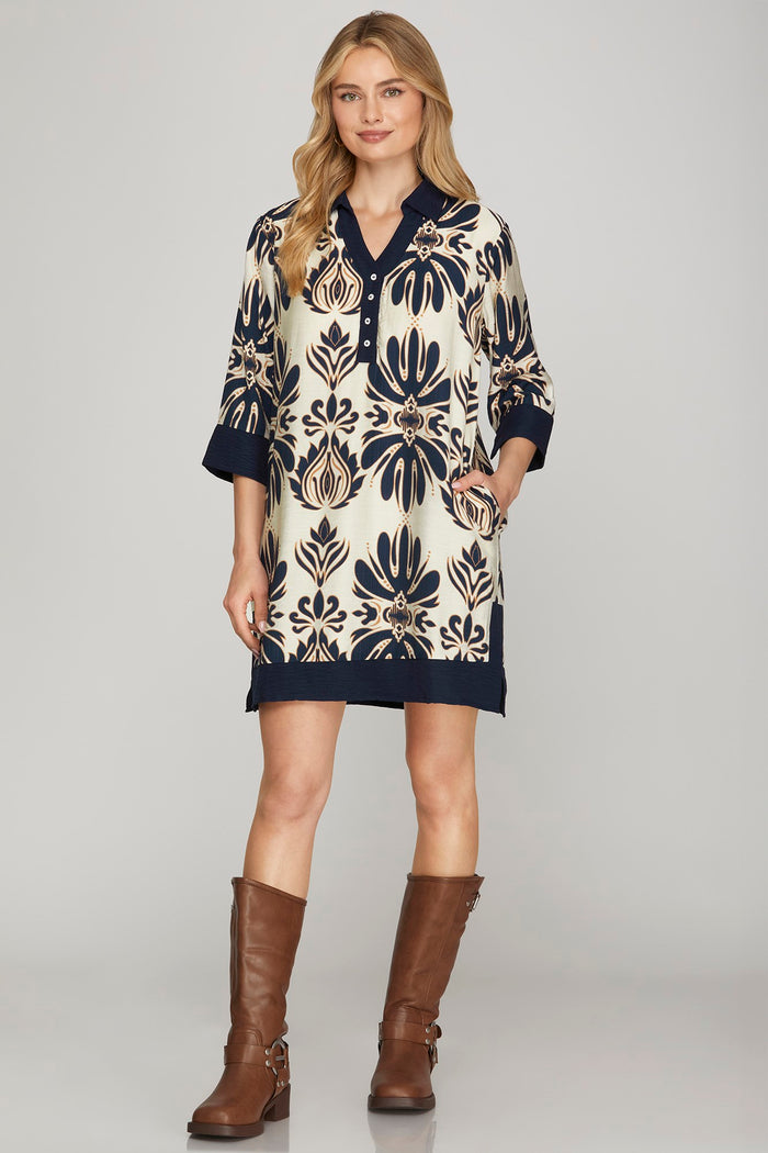 Seaside Tapestry Dress by She+Sky