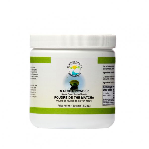 Source Of Life Naturals: Matcha Powder Natural Green Tea Leaf Powder