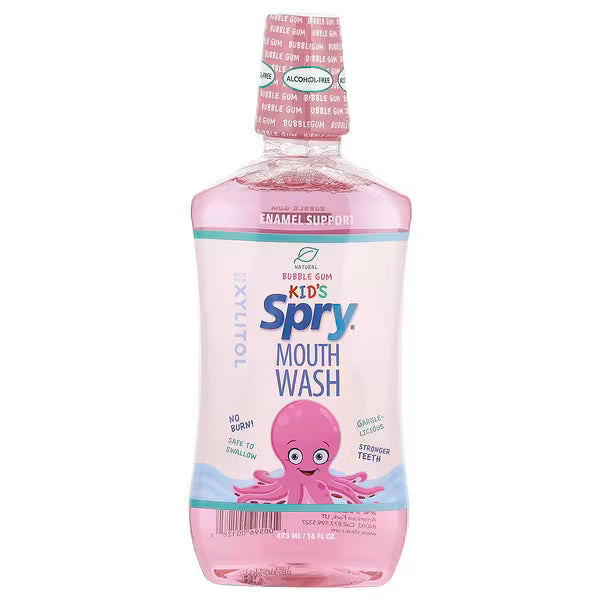 Spry: Kids Mouthwash Bubblegum