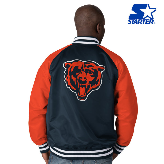 Starter Bears Colorbloack Satin Jacket-1