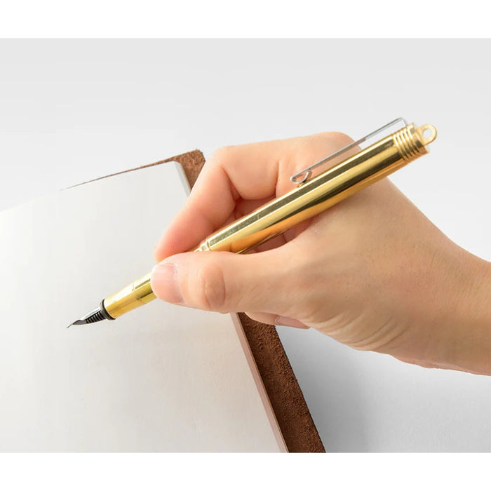 TRAVELER'S COMPANY Brass Fountain Pen