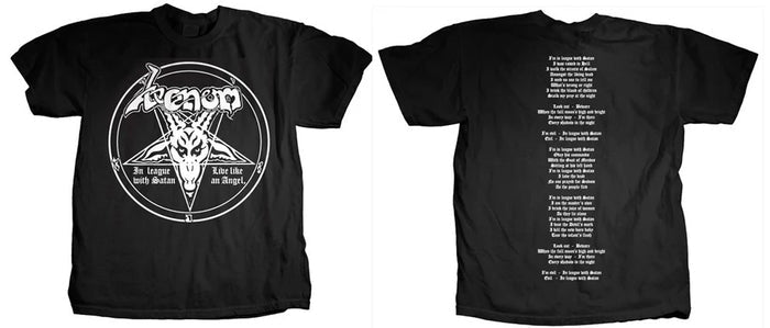 VENOM (In League With Satan) Men's T-shirt