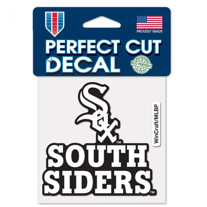 White Sox Perfect Cut Color Decal 4X4