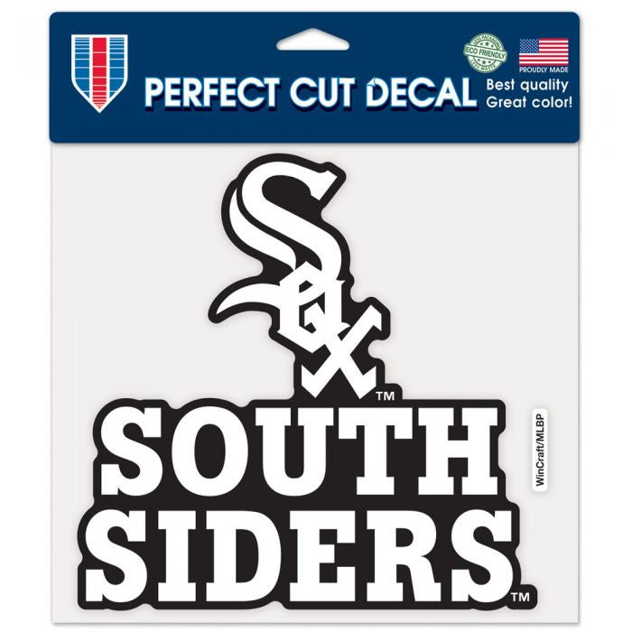 White Sox Perfect Cut Color Decal 8X8