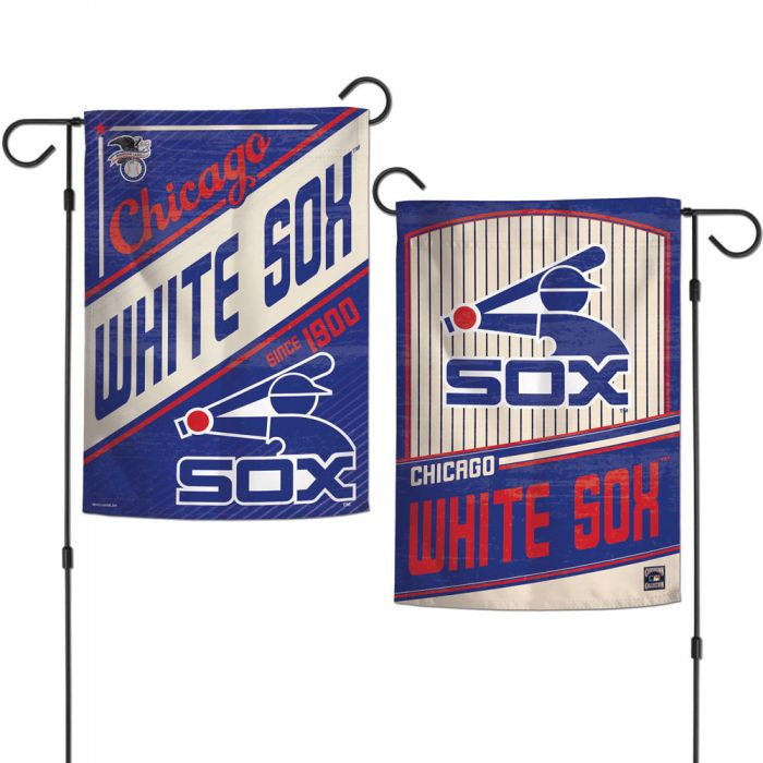 White Sox Retro 2 Sided Garden Flag