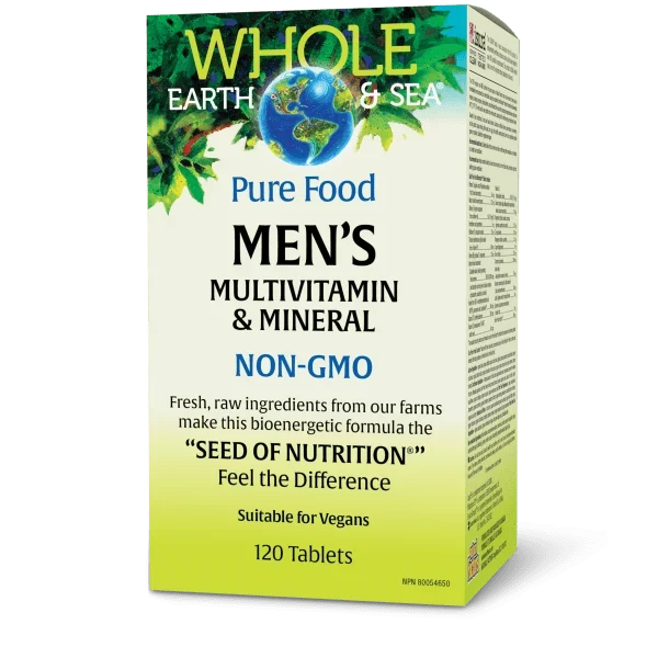Whole Earth & Sea: Men’s Multivitamin & Mineral