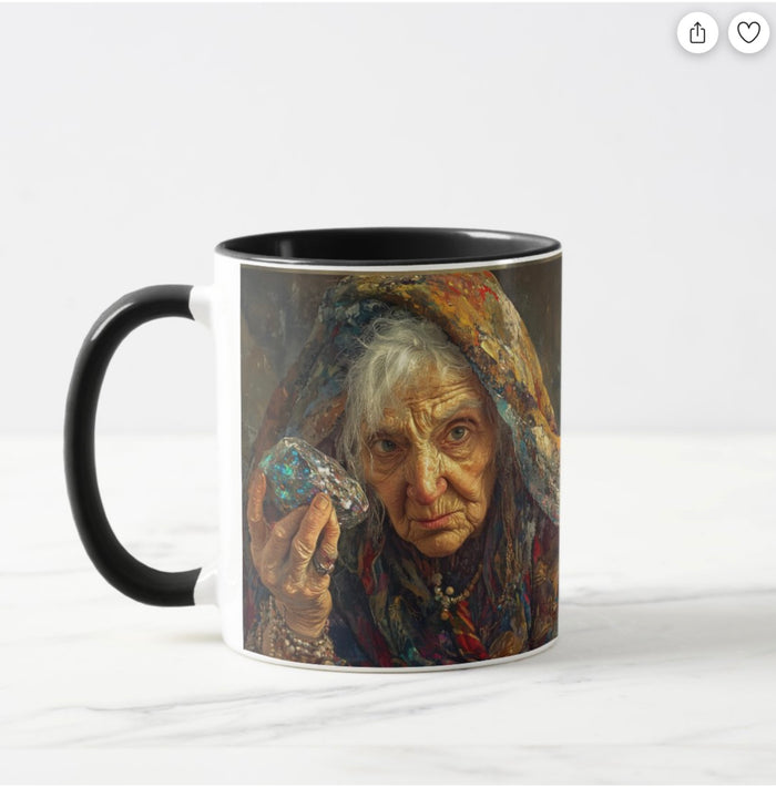 Wisdom in Her Hands – Customizable Combo Mug