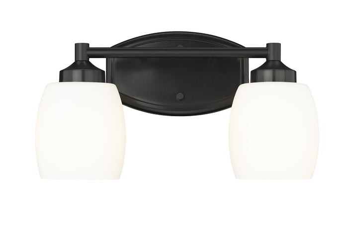 Vanity Z-Lite 745-2V-MB Matte Black Kendrick 2 Light Vanity Z-Lite